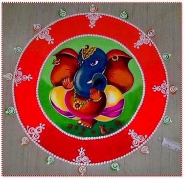 25 Best Prize Winning Rangoli Designs For School Competition