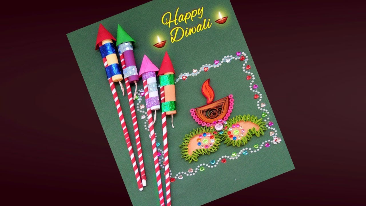 Handmade Diwali Greeting Card Tutorial K Craft Hot Sex Picture 0915