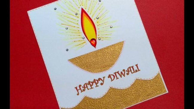 5 Beautiful Handmade Diwali Greeting Card Ideas Tutorial