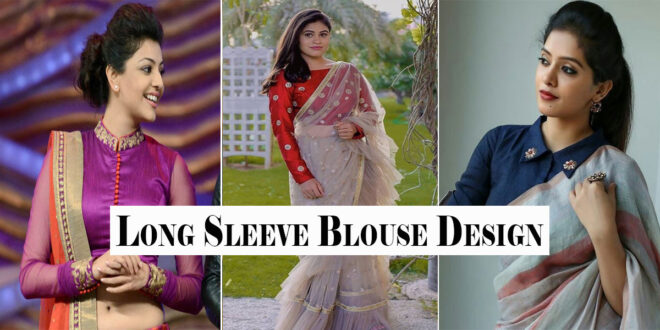 Latest Long Sleeve Blouse Design