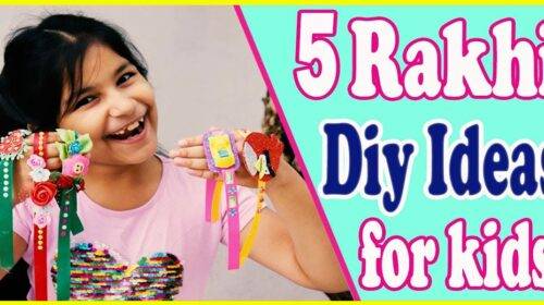Homemade rakhi ideas