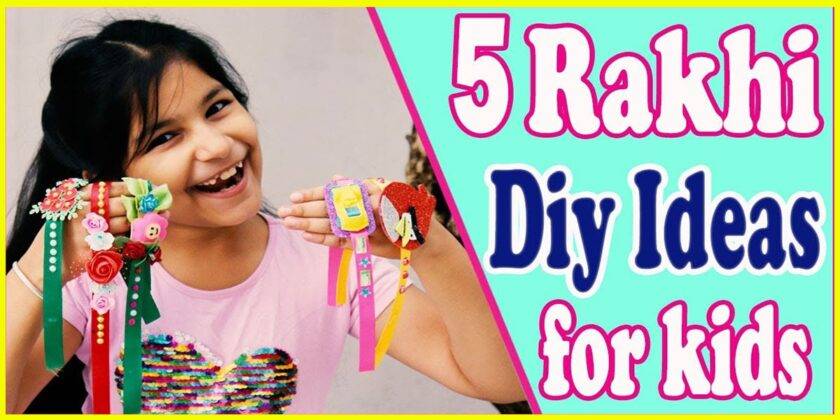 Homemade rakhi ideas